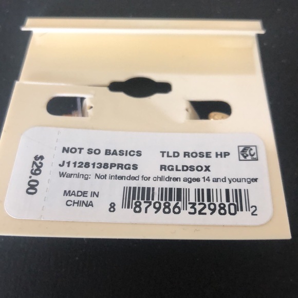 Patricia Nash Not So Basics Tooled Inset Hoop Earrings Two Tone NWT - Picture 11 of 12